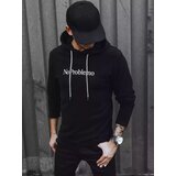 DStreet Bluza męska z kapturem czarna | Shoptok.si