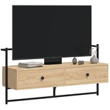 TV ormarić zidni boja hrasta 100,5x30x51 cm konstruirano drvo | shoptok.hr