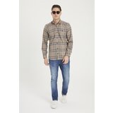 Dewberry G701 MEN'S SHIRT-BROWN | shoptok.hr
