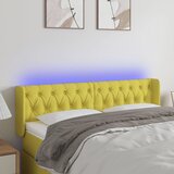  Uzglavlje zeleno 163x16x78/88 cm od tkanine | shoptok.hr