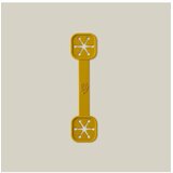 Interbaby silikonski držača tetra pelena Earth Ocher (2 kom) | shoptok.hr