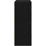  Ormari s 2 ladice 2 kom crni hrast 60x31x40cm konstruirano drvo | shoptok.hr