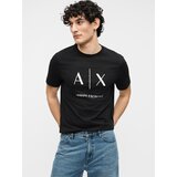 Armani Exchange Majica crna / bijela | shoptok.hr