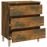  Komoda boja dimljenog hrasta 60 x 35 x 69 cm konstruirano drvo | Eponuda.com