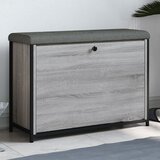 Klupa za cipele s preklopnom ladicom boja hrasta 82x32x56 cm | shoptok.hr