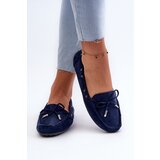 Boto Women's Navy Suede Moccasins Si Passione | Shoptok.si