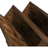  Polica za časopise s policom Dimljeni hrast 53 x 40 x 28,5 cm | shoptok.hr