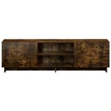  TV stalak 140 x 34 5 x 40 cm Dimljeni hrast Konstruirano drvo - Dimljeni hrast 140 x 34 5 x 40 cm | shoptok.hr