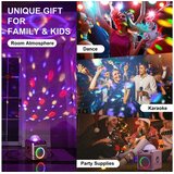 N-gear karaoke Block Party 602 XL, 300W, disko kugla, 2 žič. mikr, space grey | shoptok.hr