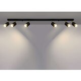  Stropna svetilka NERO 6 črna/zlata, (21348071) | Shoptok.si