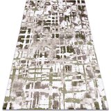 RugsX Preproge Preproga AKRIL DIZAYN 8843 zelena 100x300 cm Zelena | Shoptok.si