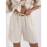 Italy Moda Shorts-MI-SN-6620.72P-light beige | Shoptok.si