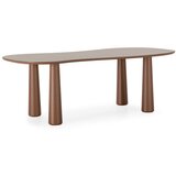 MOME Rjava klubska mizica z borovo mizno ploščo 110x220 cm Nahia – | Shoptok.si