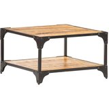 The Living Store Klubska mizica 60x60x35 cm trden mangov les - Klubska Mizica, (21574388) Cene
