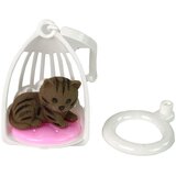  Lutka za igru Emily s plišanom mačkom u kavezu - 30 cm | shoptok.hr