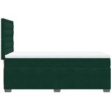 Box spring krevet s madracem tamnozeleni 90x190 cm baršunasti | shoptok.hr