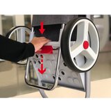 Rolser Nakupovalna vrečka na kolesih 53 l Com Tweed Polar Black Tube – | Shoptok.si
