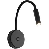  LED zidna lampa LAGOS sa USB portom, 1xG9/3W/5V, crna | Eponuda.com