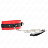 Kink Ovratnica S Povodcem With Red Strap (65 Cm) | Shoptok.si