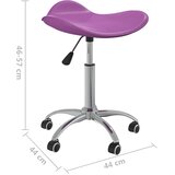  Salonski stolac od umjetne kože ljubičasti | shoptok.hr