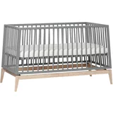 Leander® otroška postelja luna™ baby 70x140 grey