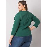 RELEVANCE Blouse-RV-BZ-6161.08-dark green | Shoptok.si