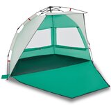 vidaXL Šotor za plažo za 2 osebi zelen za hitro postavitev vodoodporen, (21213055) | Shoptok.si