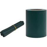  Vrtni zaslon za privatnost PVC 35 x 0,19 m mat zeleni | Eponuda.com