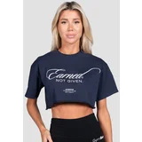 Women‘s Earned Cropped T-shirt Midnight S