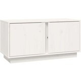 TV omarica bela 80x35x40,5 cm trdna borovina, (20731974) | Shoptok.si