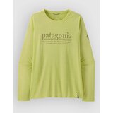 Patagonia Cap Cool Daily - Hut Tripper Majica z dolgimi rokavi vellum green Cene