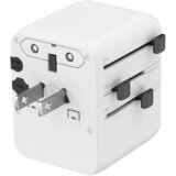 Gembird TPA-1A2C20-01-W univerzalni adapter za napaјanje za sve zemlje USB + Type-C punjač 20W, Beli | Eponuda.com