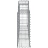  Lučne gabionske košare 10 kom 300x30x80/100cm pocinčano željezo | shoptok.hr