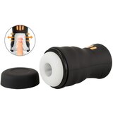 You2Toys Gyro - rotirajući, vibrirajući masturbator (crni) | shoptok.hr