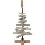  Božićno drvce s stalakom Smeđa 60 cm Masivna tikovina | shoptok.hr