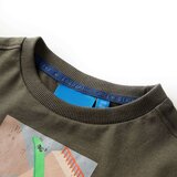  Dječja majica dugih rukava kaki 104 | shoptok.hr