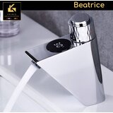 Kranig Kraanwerk Vrhunska ekskluzivna pipa za umivalnik | Prikaz temperature | Gumb | Beatrice | Minimalizem, (21731773) Cene
