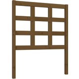  Uzglavlje za krevet boja meda 80,5x4x100 cm od masivne borovine | shoptok.hr
