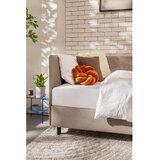 Bonami Selection Smeđe-sivi tapecirani krevet s prostorom za odlaganje s madracem 90x200 cm Avela – | shoptok.hr