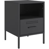  Noćni ormarići 2 kom crni 36 x 39 x 50,5 cm čelični | shoptok.hr