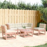 vidaXL 5-dijelni set vrtnih sofa s jastucima od masivne duglazije | shoptok.hr