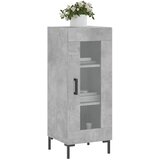  Komoda siva boja betona 34,5x34x90 cm od konstruiranog drva | shoptok.hr