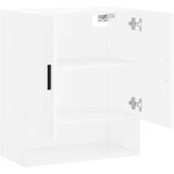 vidaXL Stenska omarica bela 60x31x70 cm inženirski les | Shoptok.si