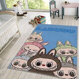 Tepih dečiji 180x120cm TG-222 - Labubu plavi  Tepih dečiji 180x120cm TG-222 - Labubu plavi Slike