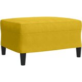  4-dijelni set sofa s jastucima žuti baršunasti | shoptok.hr