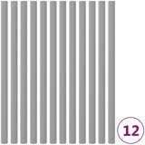 vidaXL Penasti tulci za trampolin 12 kosov 92,5 cm sivi, (20989587) Cene
