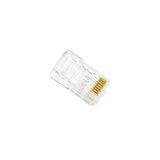 Exeshop konektor RJ45 sa pozlaćenim pinovima (3 zuba) UTP cat.6 - 100 kom. Cene