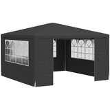  Profesionalni šator za zabave 4 x 4 m antracit 90 g/m² | shoptok.hr