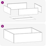  Vrtna saksija 2 kom. Maslinastozelena 100 x 100 x 30 cm - Maslinastozelena 100 x 100 x 30 cm 2 | shoptok.hr