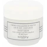 Sisley night cream with collagen and woodmallow nočna krema za vse vrste kože 50 ml za ženske